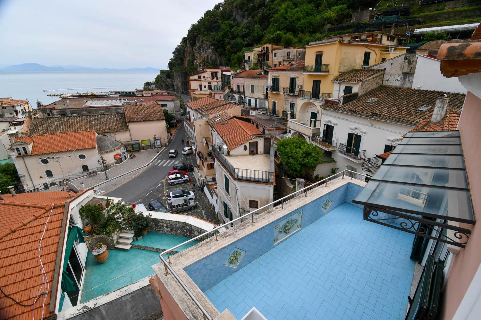 Casa Azzurra Apartment Cetara Exterior foto